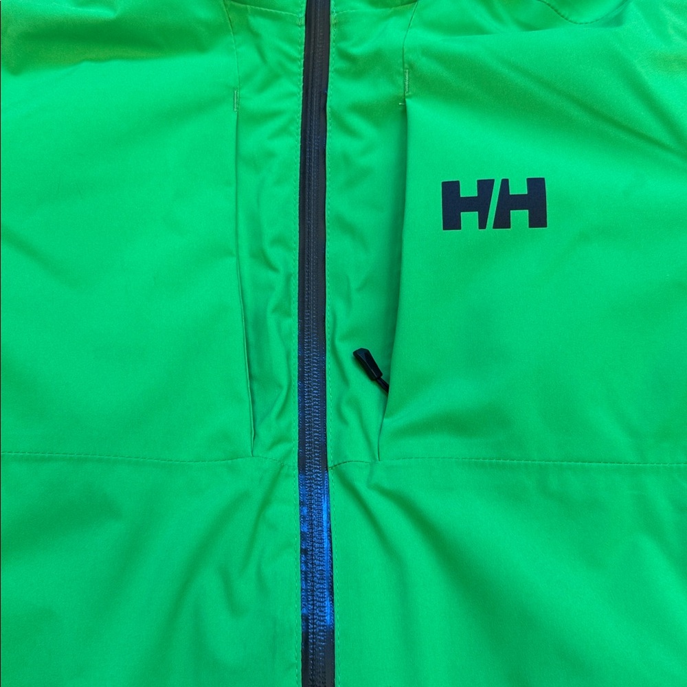 Helly Hansen Kids Green Outdoor Jacket Size 164/14 - Picture 5 of 12
